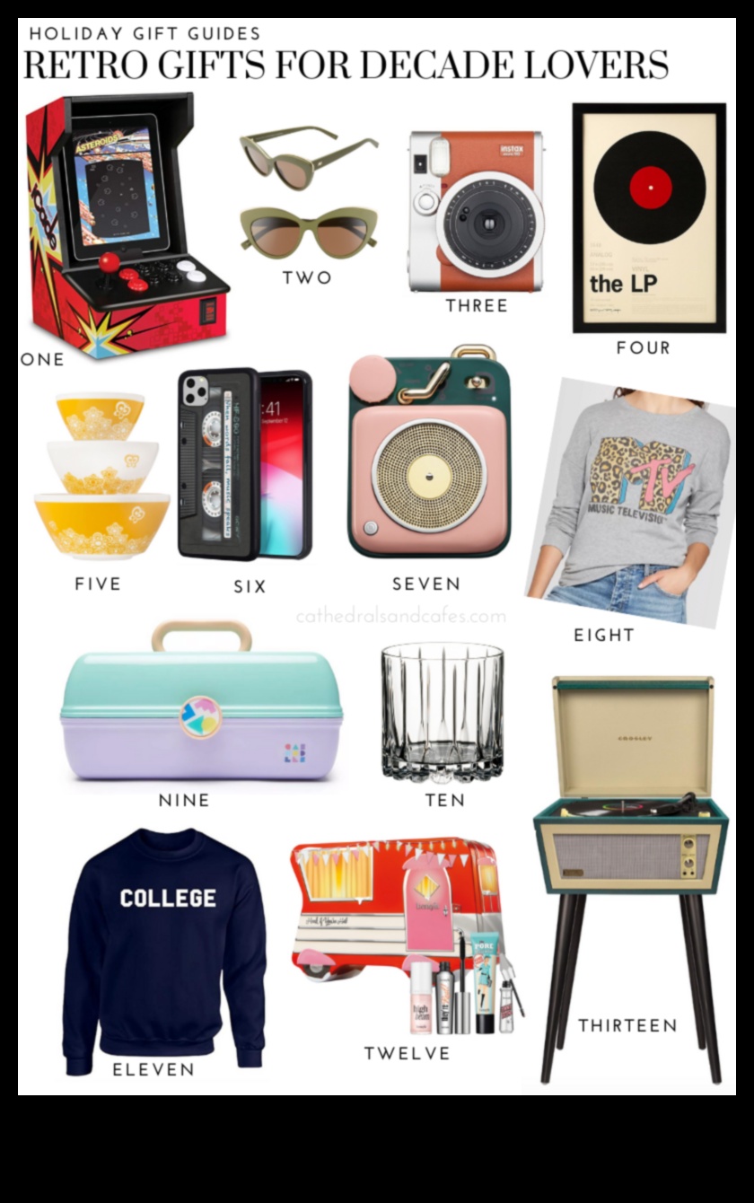 Retro Reverie: Cadouri vintage și de inspirație retro pentru gentlemanul nostalgic